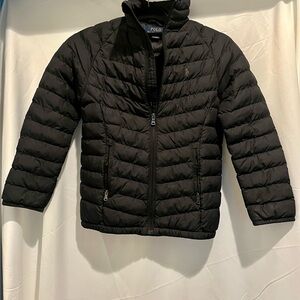 Polo Ralph Lauren Black Puffer Coat size 8(small)
